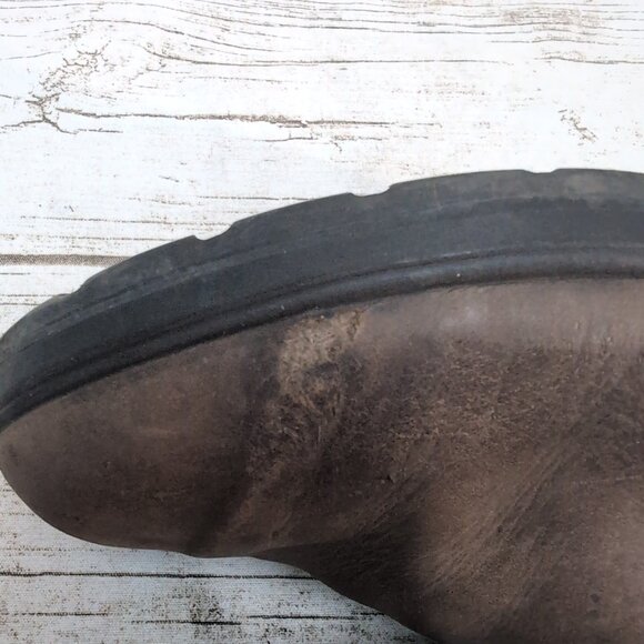 Blundstone Brown Leather Slip On Chelsea Boots Size AU 5 - Picture 6 of 10